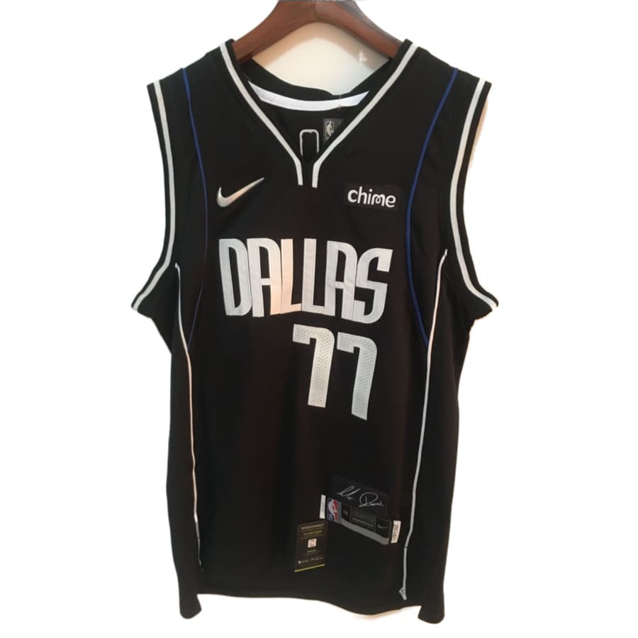 Men's Dallas Mavericks Luka Doncic Black 2022 Select Series MVP Swingman Jersey