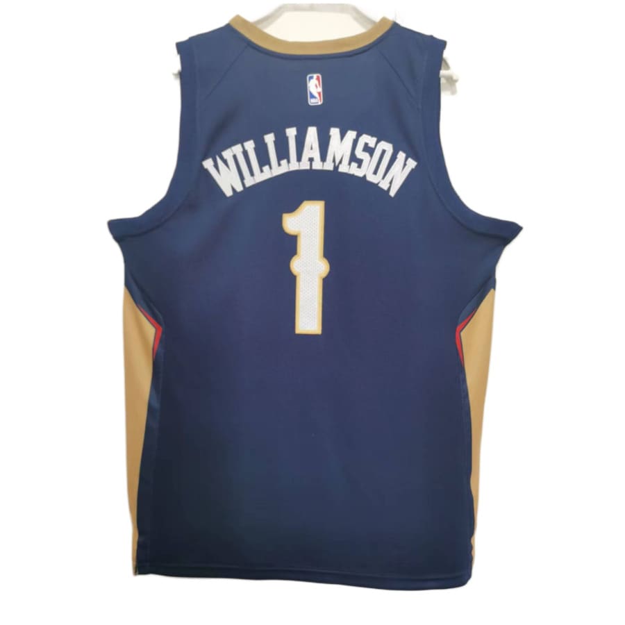 Men's New Orleans Pelicans Zion Williamson Navy 2022-2023 Swingman Jersey