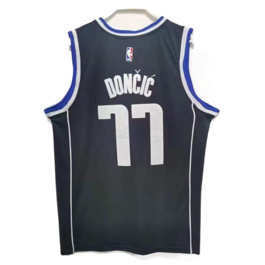Men's Dallas Mavericks Luka Doncic Jordan Brand 2022-2023 Black Swingman Jersey