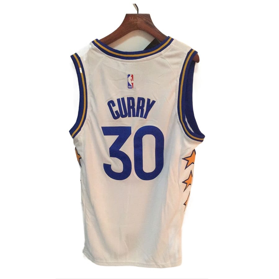 Men's Golden State Warriors Stephen Curry 2022-2023 White Swingman Jersey