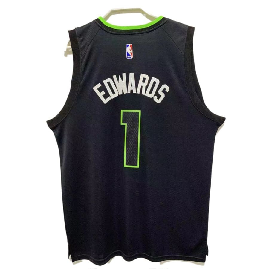 Men's Minnesota Timberwolves Anthony Edwards 2022-2023 Black Swingman Jersey