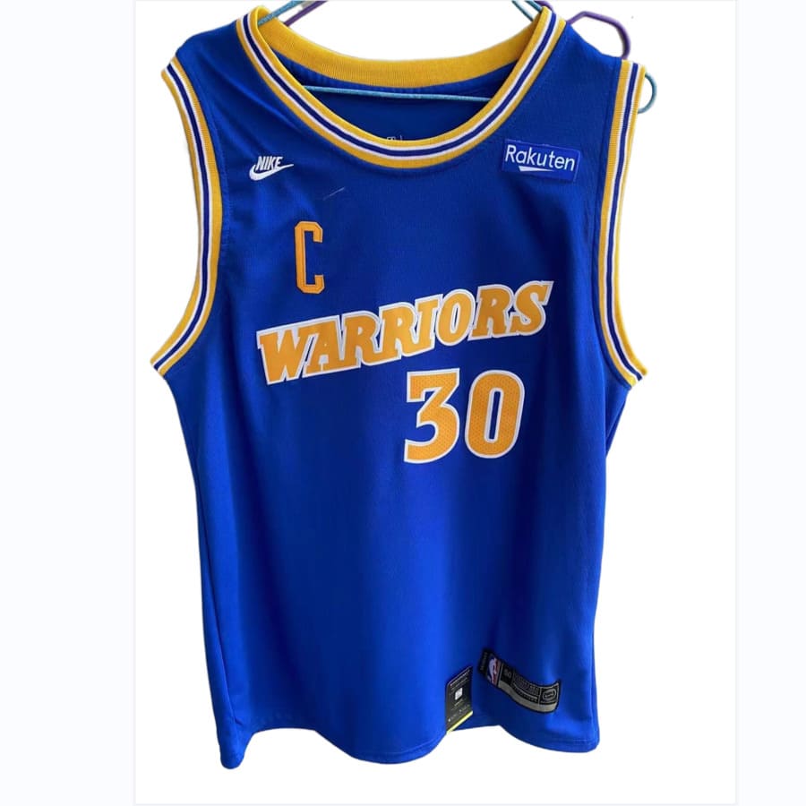 Men's Golden State Warriors Stephen Curry 2022-2023 Royal Swingman Jersey