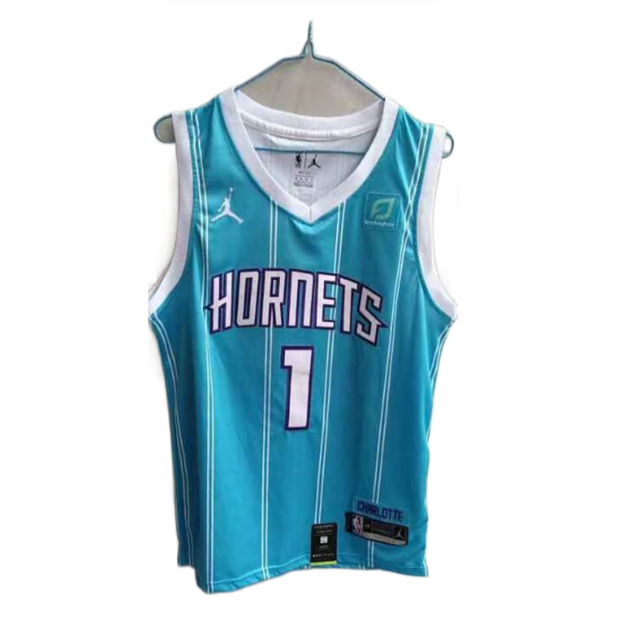 Men's Charlotte Hornets LaMelo Ball Teal Swingman Jersey