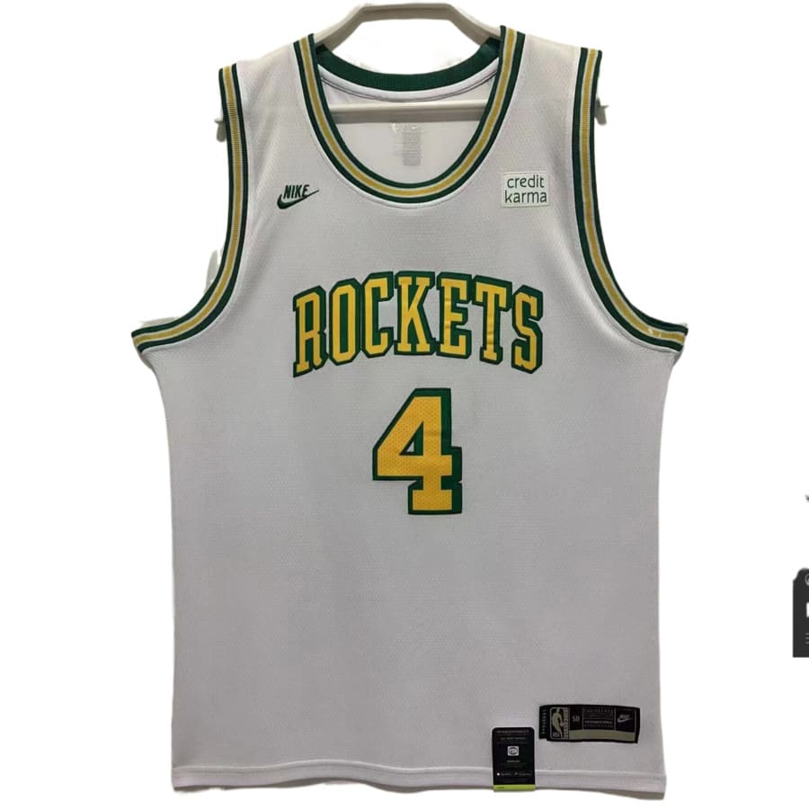 Men's Houston Rockets Jalen Green 2022-2023 White Swingman Jersey