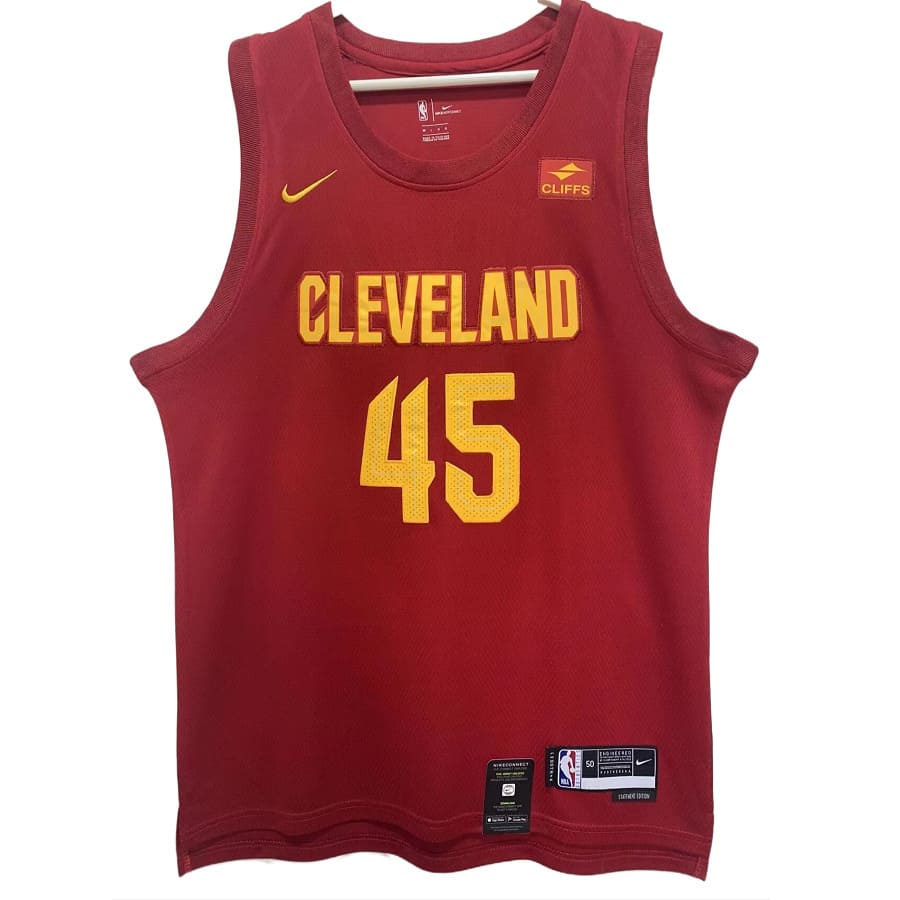 Men's Cleveland Cavaliers Donovan Mitchell 2022-2023 Red Swingman Jersey
