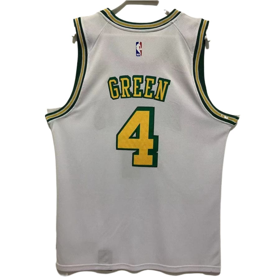 Men's Houston Rockets Jalen Green 2022-2023 White Swingman Jersey