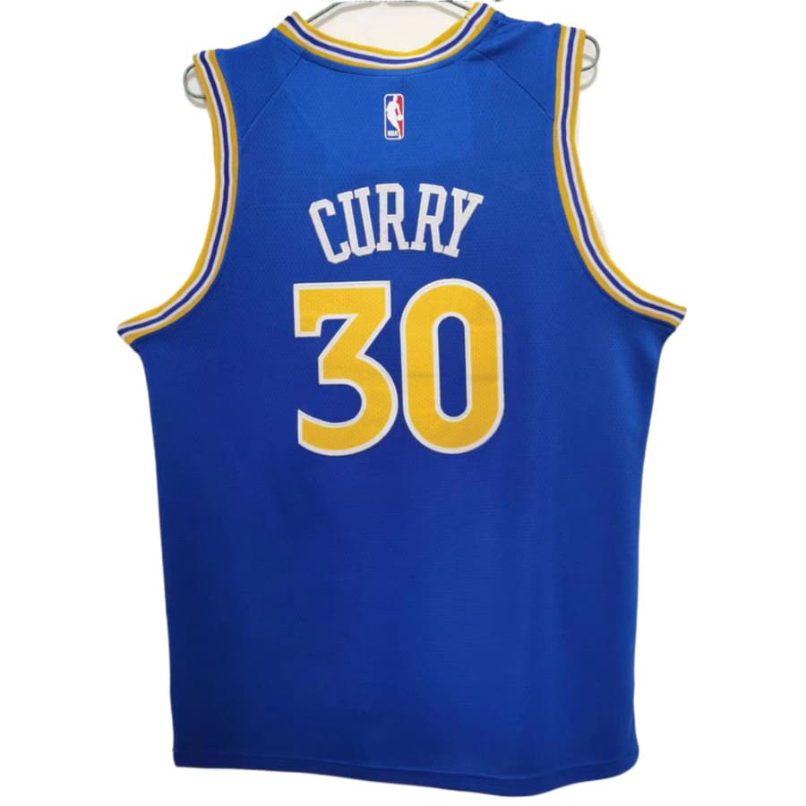 Men's Golden State Warriors Stephen Curry 2022-2023 Royal Swingman Jersey