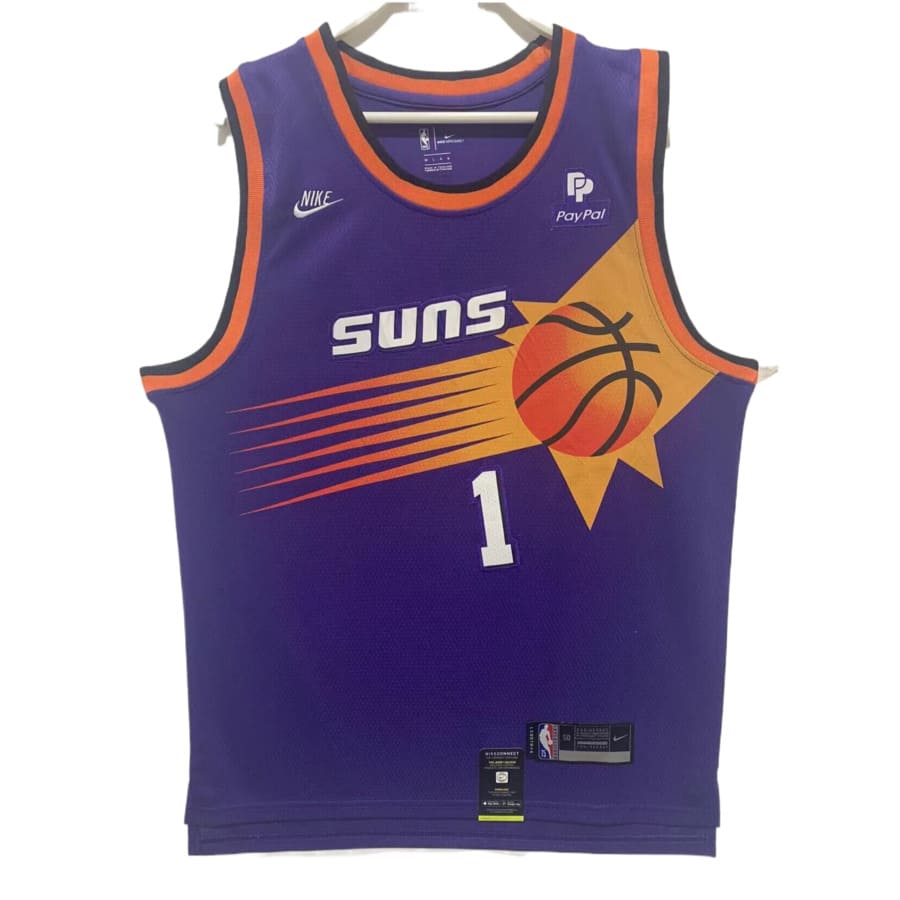 Men's Phoenix Suns Devin Booker Jordan Brand 2022-23 Purple Swingman Jersey