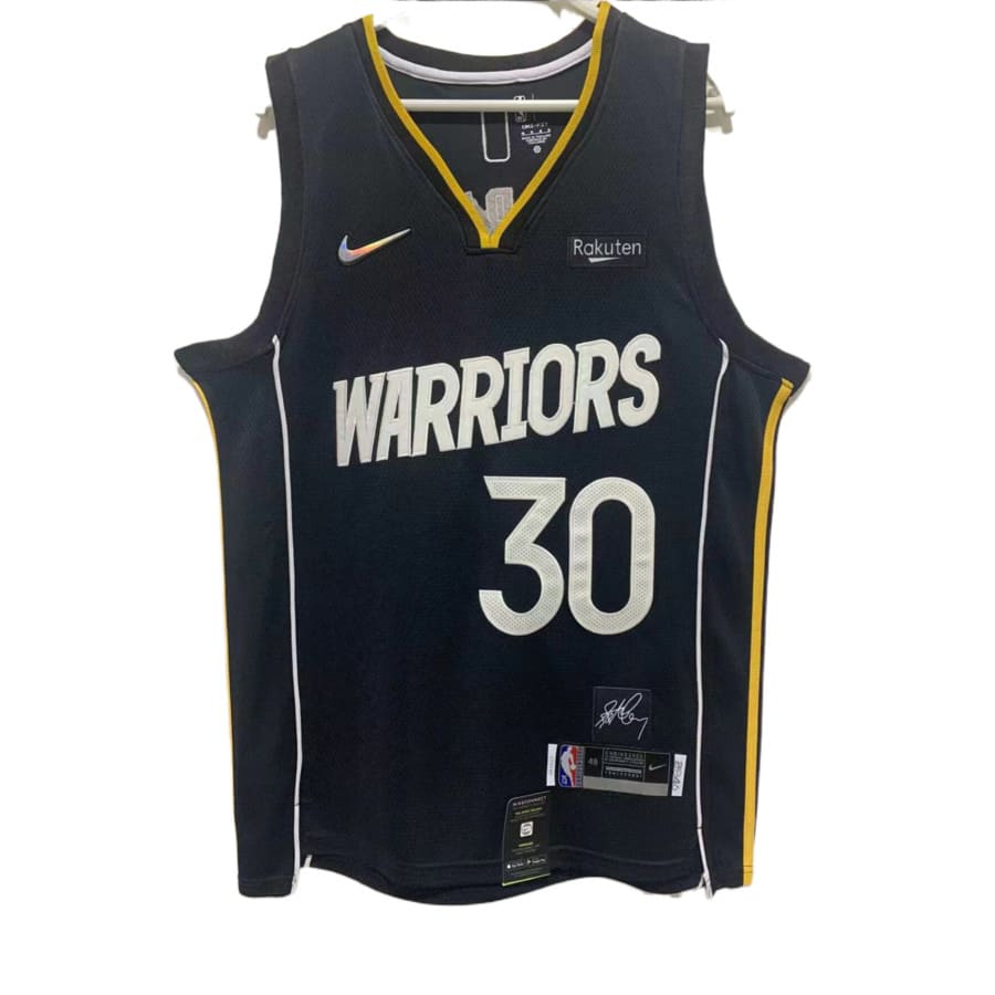 Men's Golden State Warriors Stephen Curry Black 2022 Select Series MVP Swingman Jersey