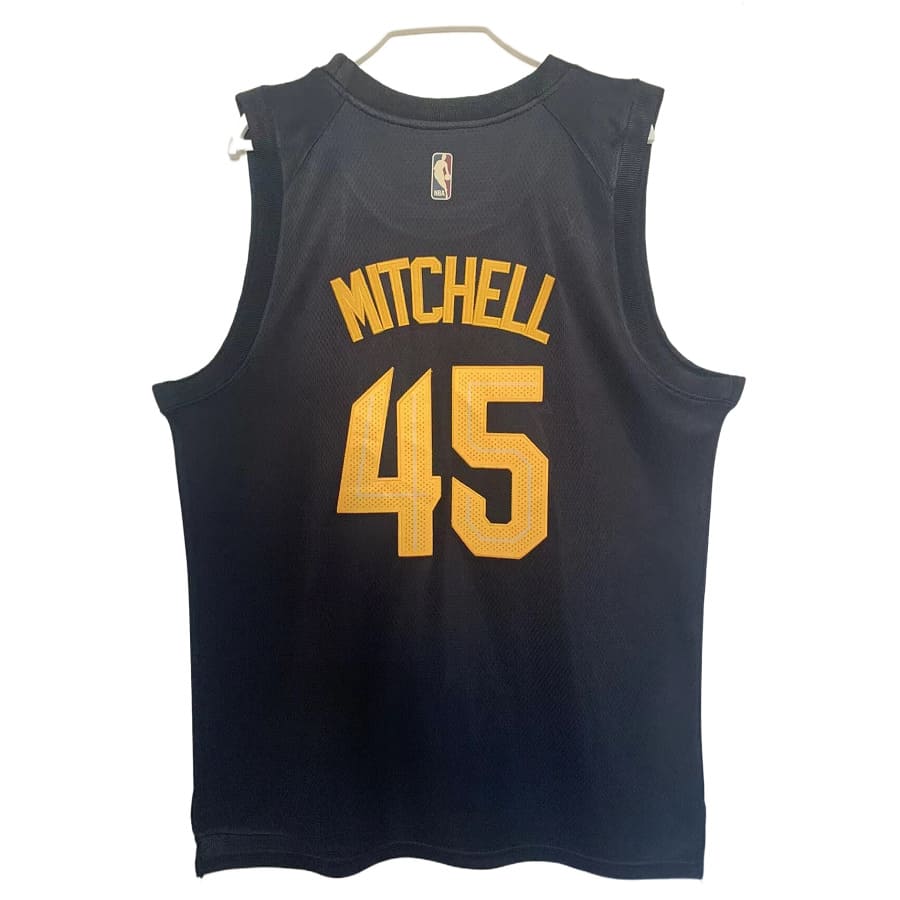 Men's Cleveland Cavaliers Donovan Mitchell 2022-2023 Black Swingman Jersey