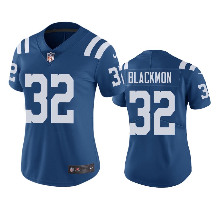 Women's Indianapolis Colts Julian Blackmon Royal Color Rush Limited Jersey