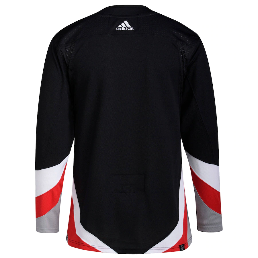 Men's Buffalo Sabres adidas Black Alternate Primegreen Authentic Blank Jersey