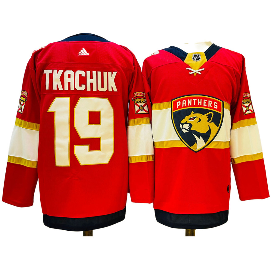 Men's Florida Panthers Matthew Tkachuk adidas Edition Red Authentic Player Jersey