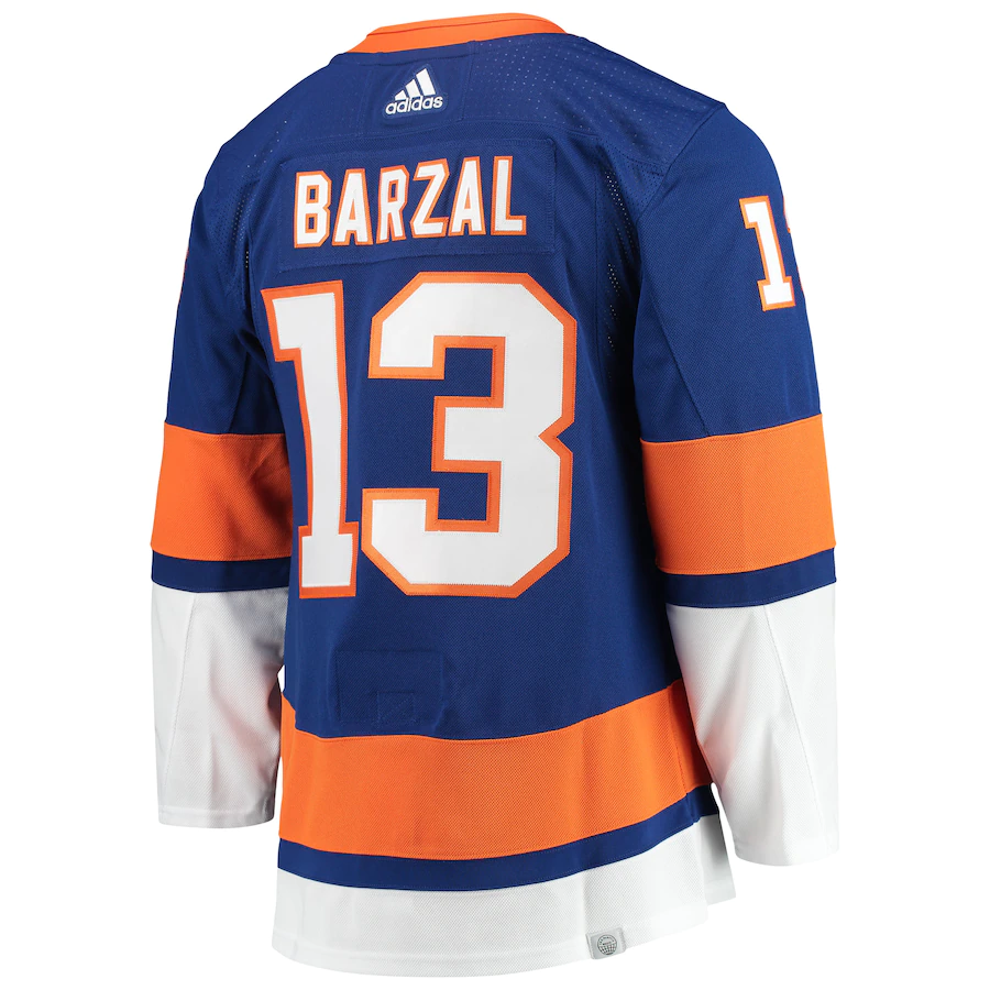 Men's New York Islanders Mathew Barzal Royal Home Primegreen Authentic Player Jersey