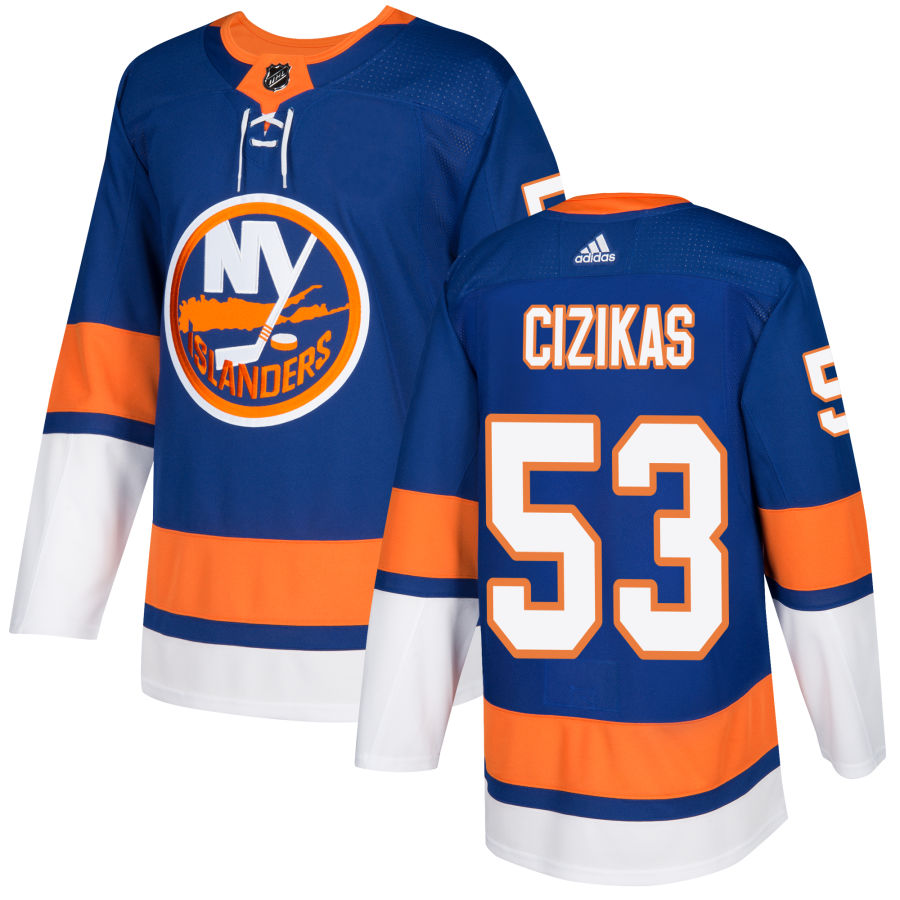 Men's New York Islanders Casey Cizikas Royal Authentic Player Jersey