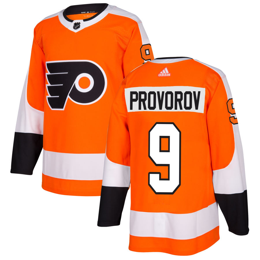 Men's Philadelphia Flyers Ivan Provorov Orange Authentic Player Jersey