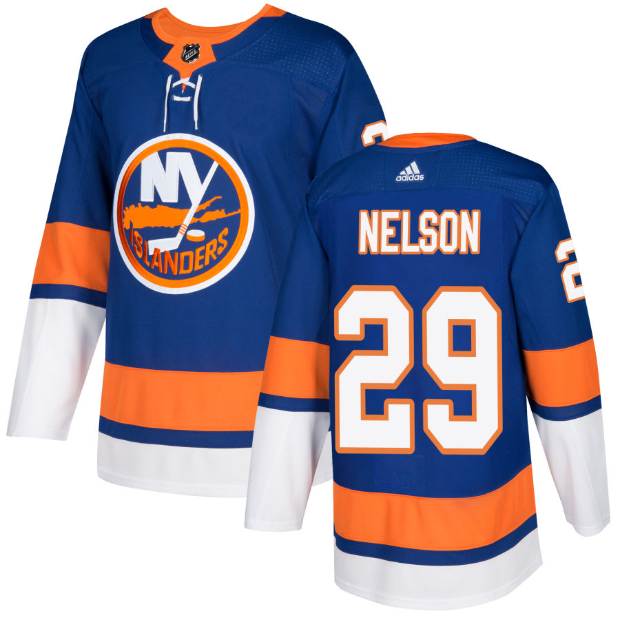 Men's New York Islanders Brock Nelson Royal Authentic Player Jersey