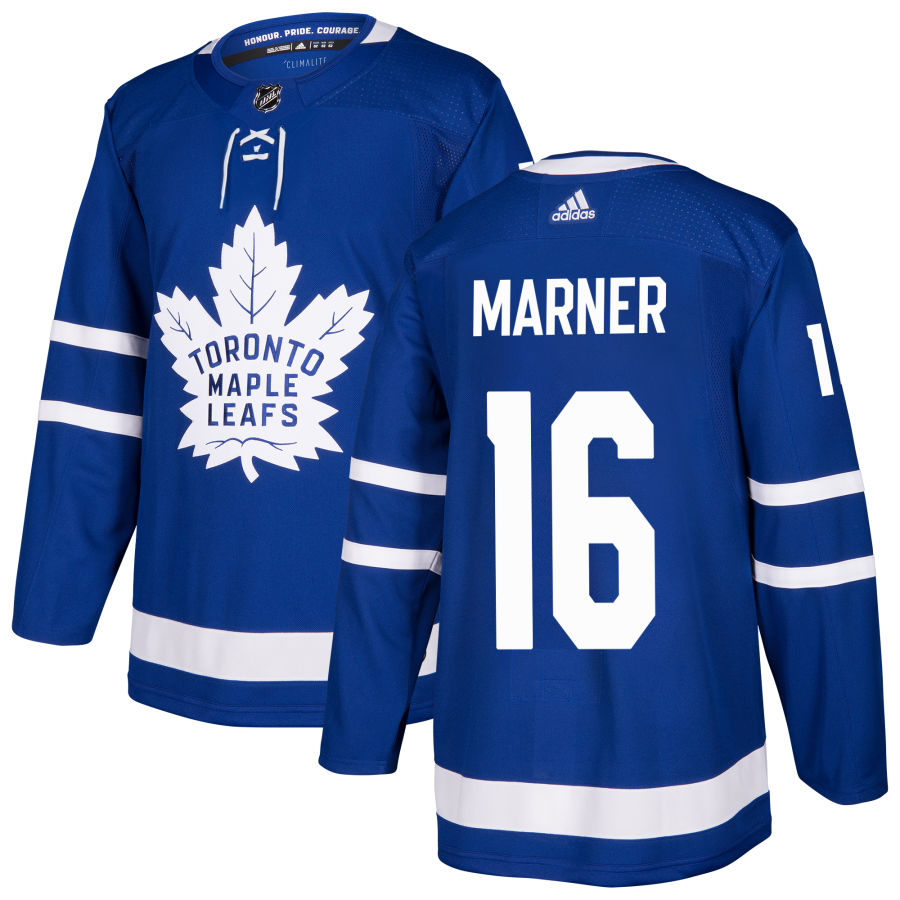 Men's Toronto Maple Leafs Mitch Marner Blue Authentic Jersey