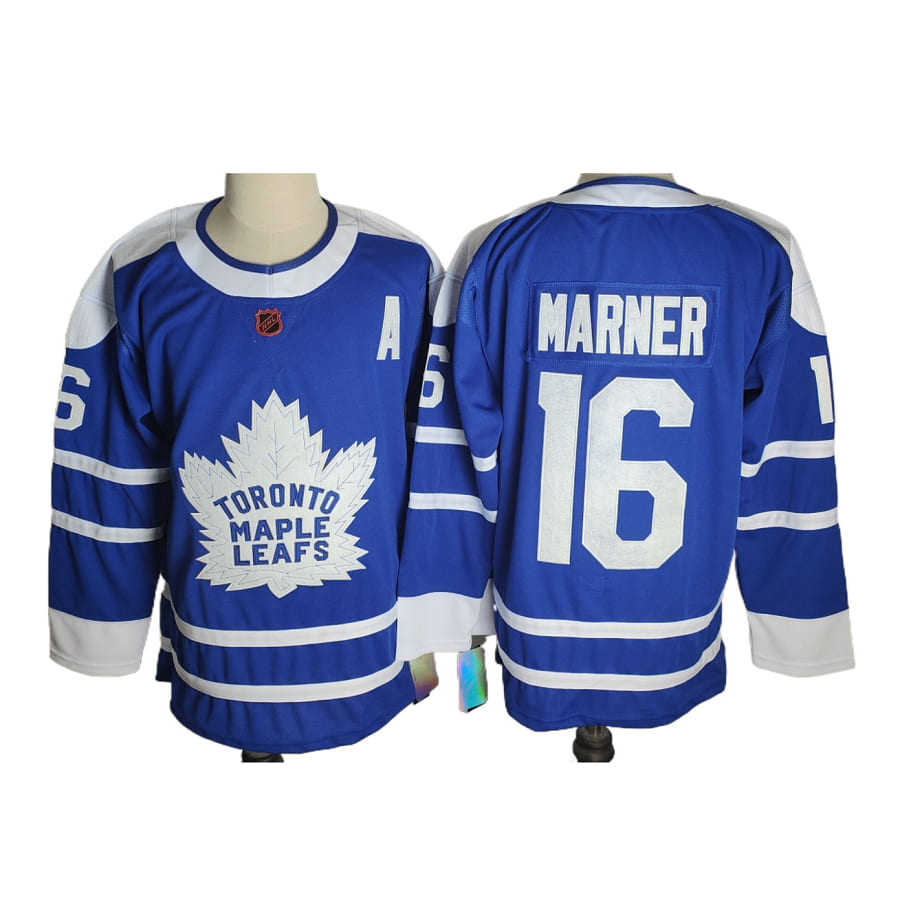Men's Toronto Maple Leafs Mitch Marner Blue Authentic Classic Jersey
