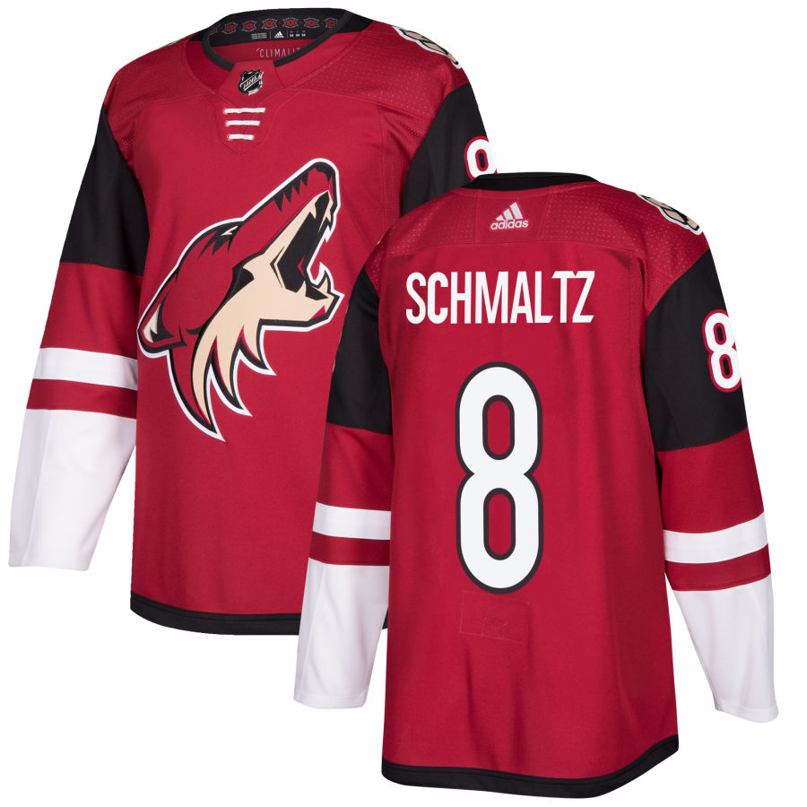 Men's Arizona Coyotes Nick Schmaltz Maroon Authentic Jersey