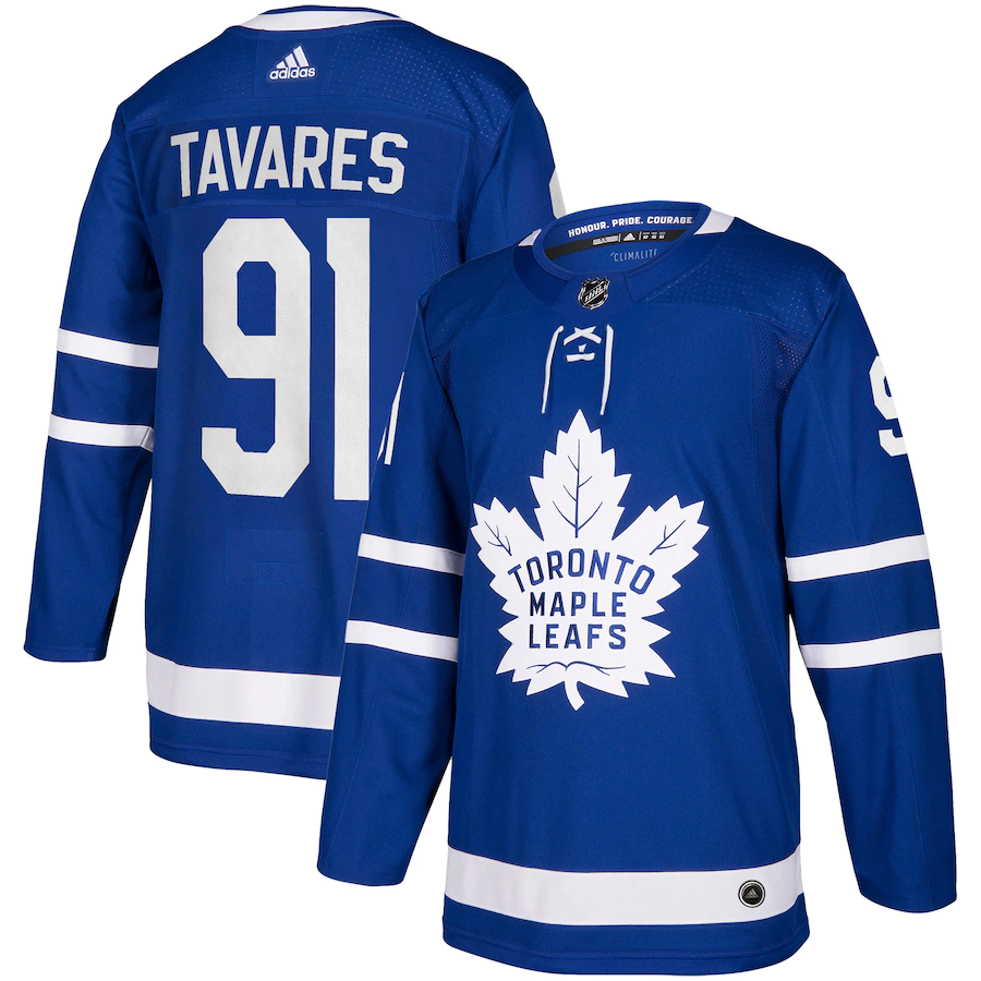 Men's Toronto Maple Leafs John Tavares Blue Home Authentic Player Jersey