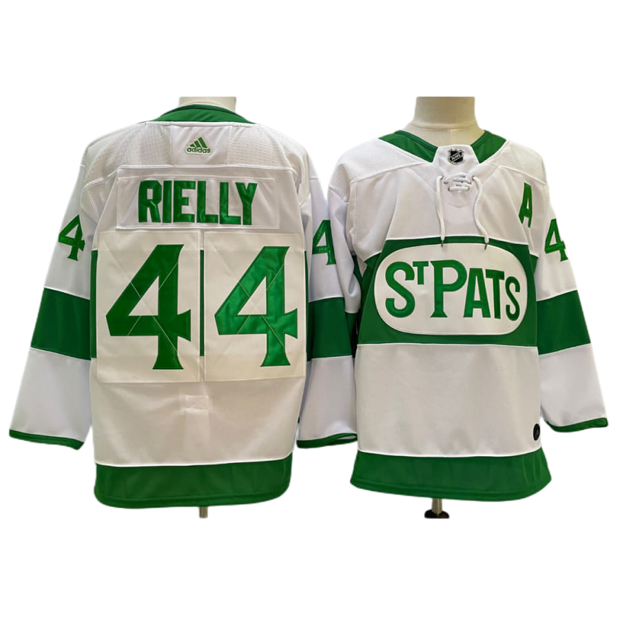 Men's Toronto Maple Leafs Morgan Rielly White St Pats Premier Authentic Jersey