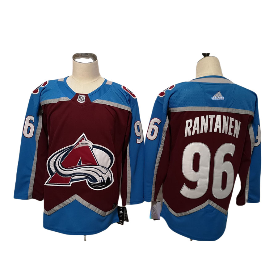 Men's Colorado Avalanche Mikko Rantanen Burgundy Home Authentic Player Jersey