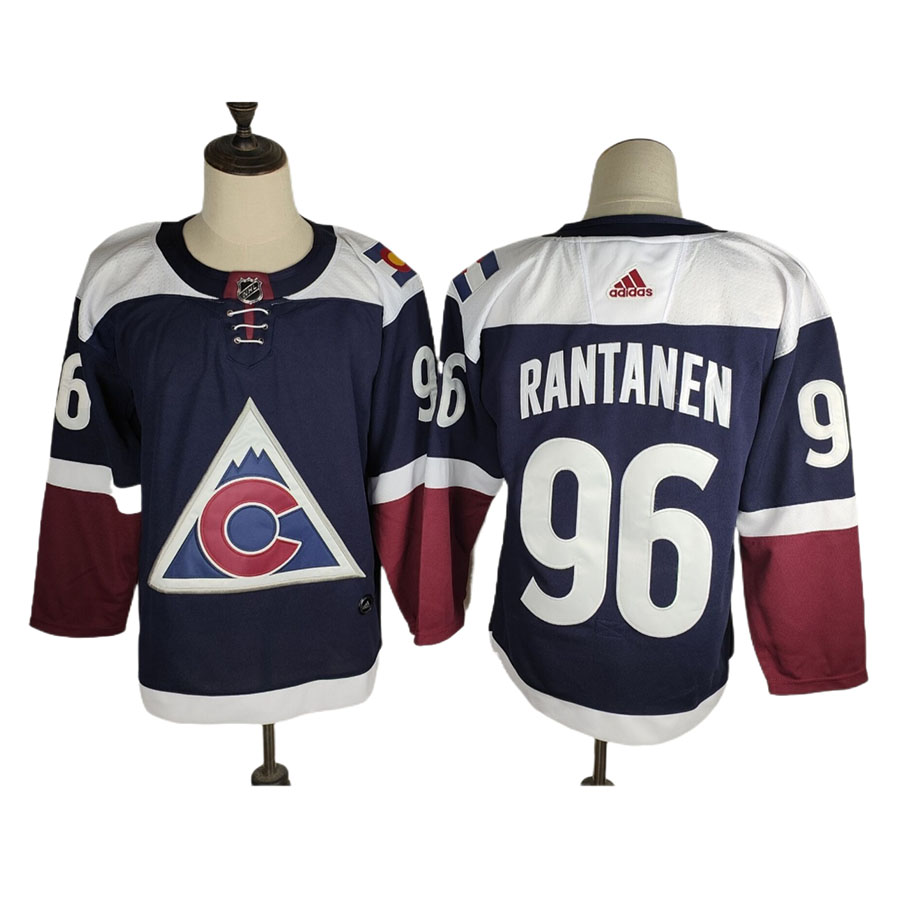 Men's Colorado Avalanche Mikko Rantanen Navy Authentic Player Jersey
