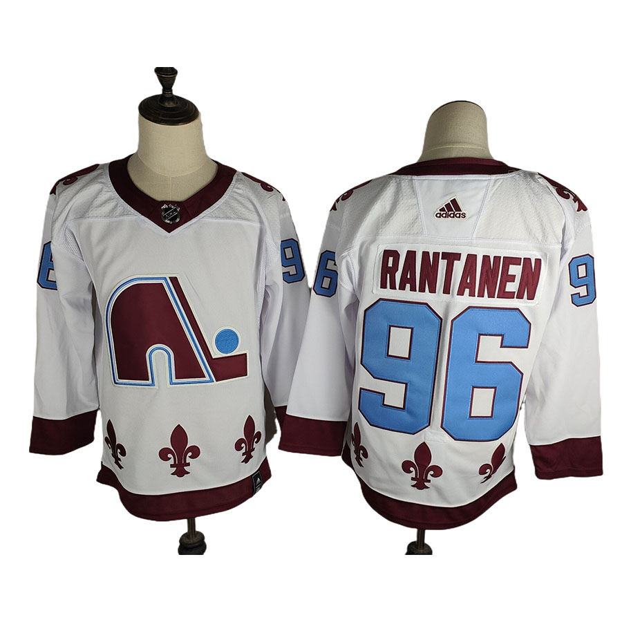 Men's Colorado Avalanche Mikko Rantanen White Authentic Player Jersey
