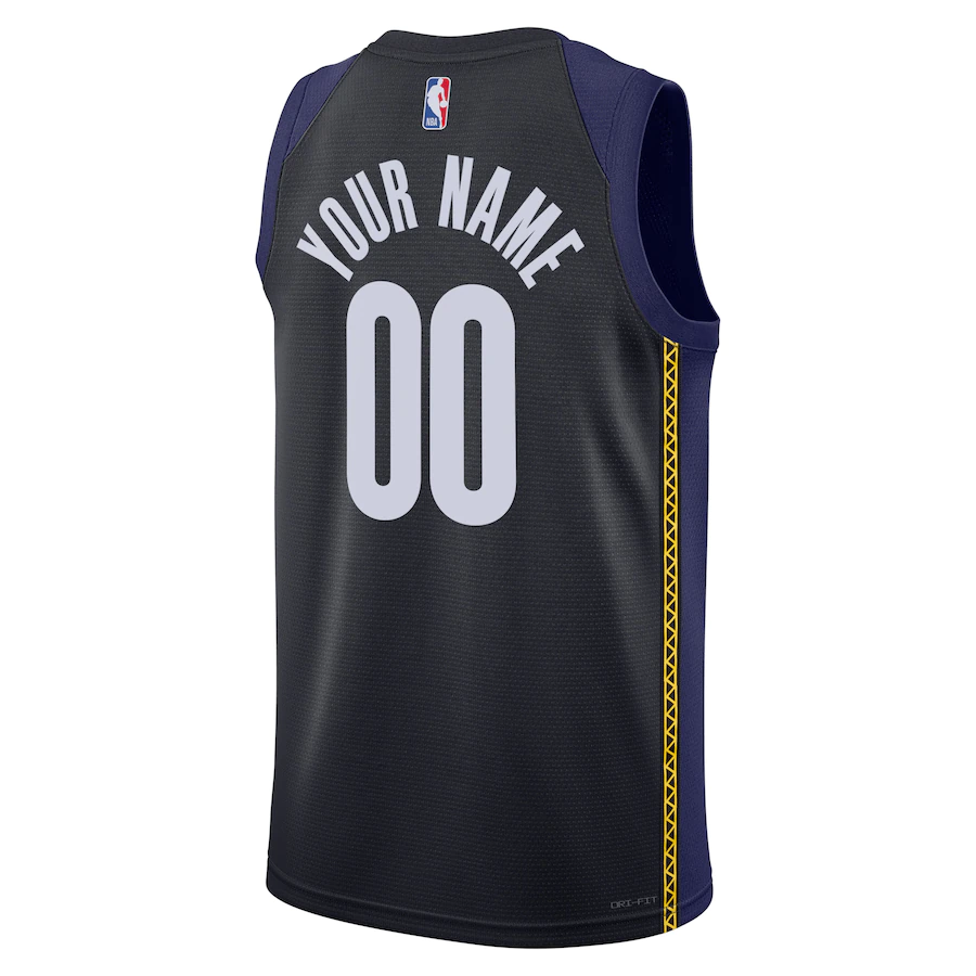 Custom Indiana Pacers Blue 2022-23 Swingman Jersey - City Edition