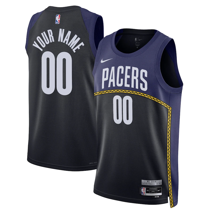 Custom Indiana Pacers Blue 2022-23 Swingman Jersey - City Edition