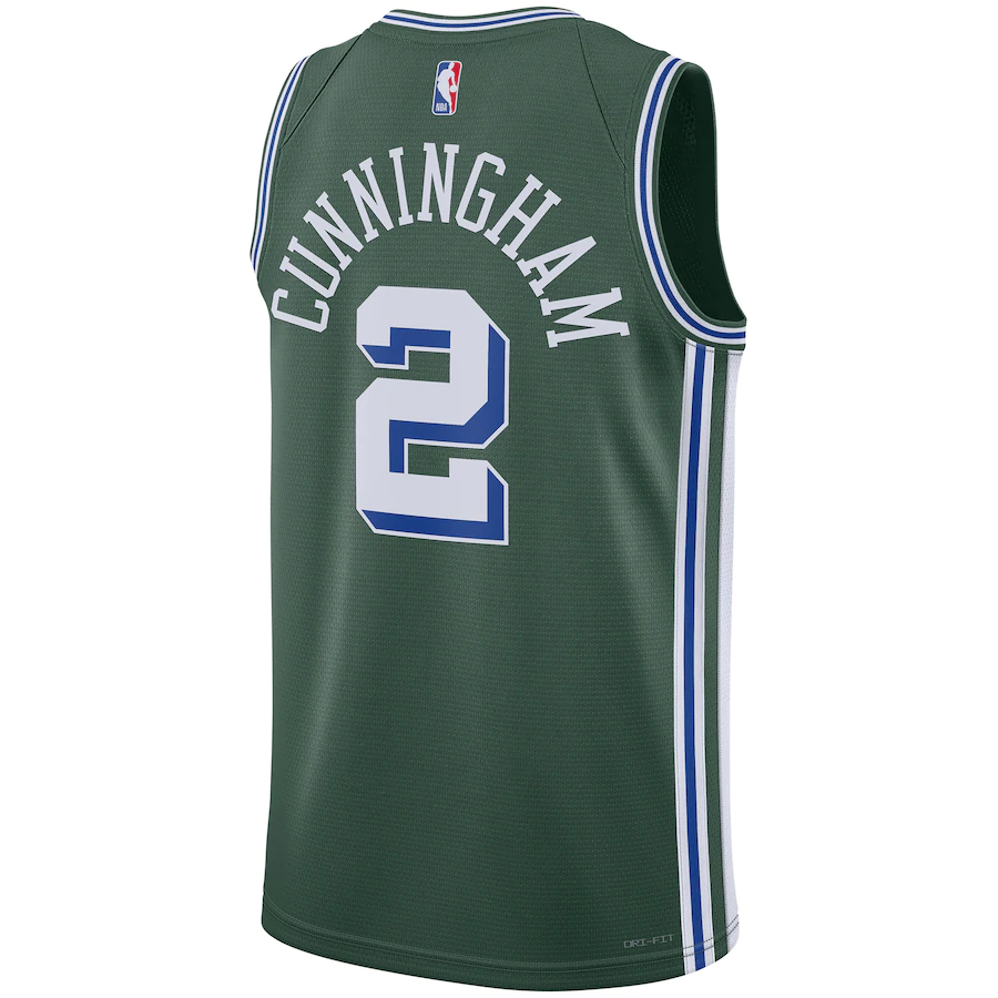 Men's Detroit Pistons Cade Cunningham Green 2022-23 Swingman Jersey - City Edition