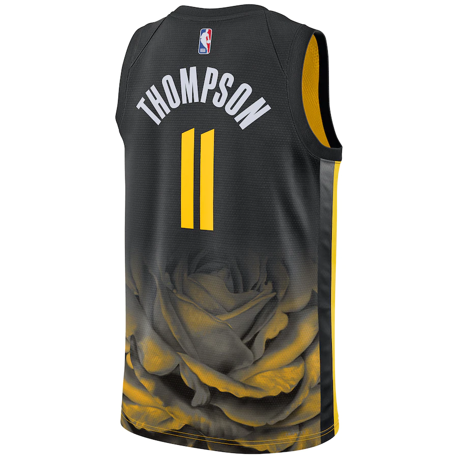 Men's Golden State Warriors Klay Thompson Black 2022-23 Swingman Jersey - City Edition
