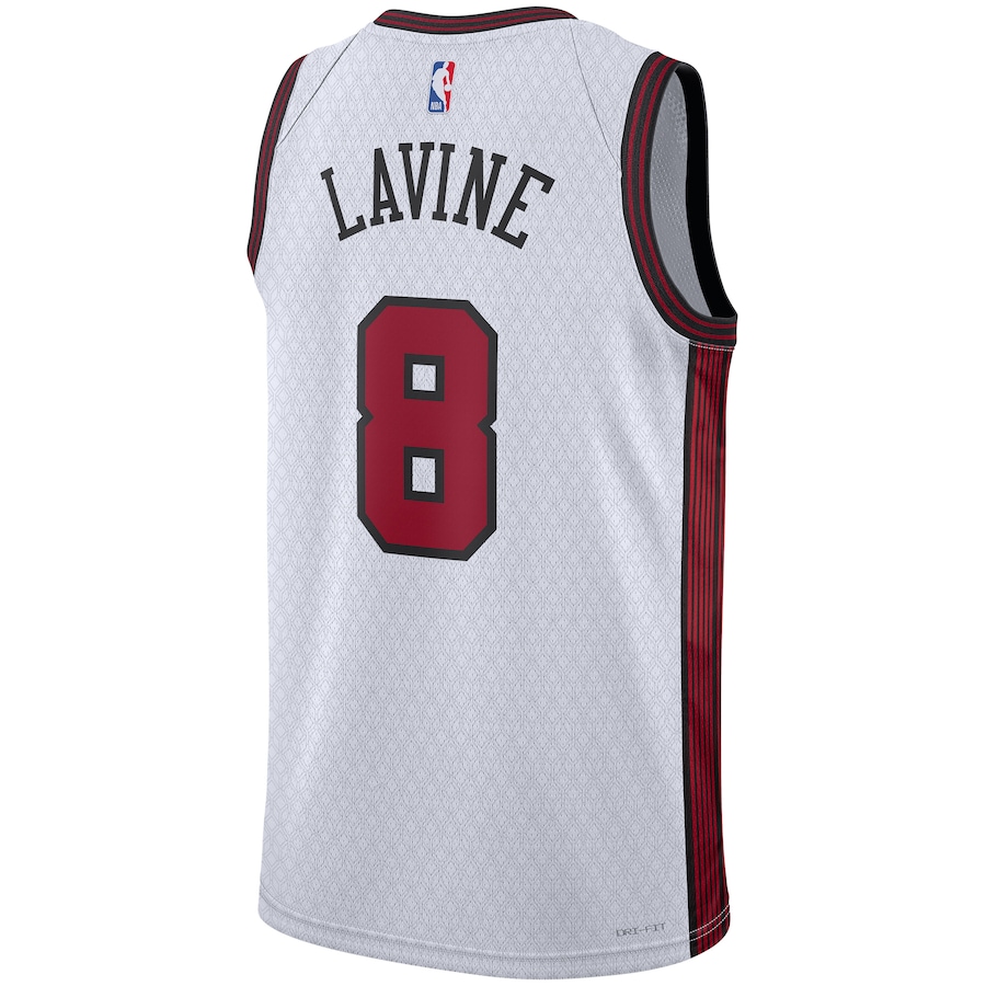 Men's Chicago Bulls Zach LaVine White 2022-23 Swingman Jersey - City Edition