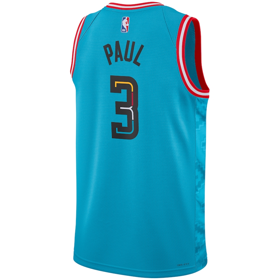 Men's Phoenix Suns Chris Paul Turquoise 2022-23 Swingman Jersey - City Edition