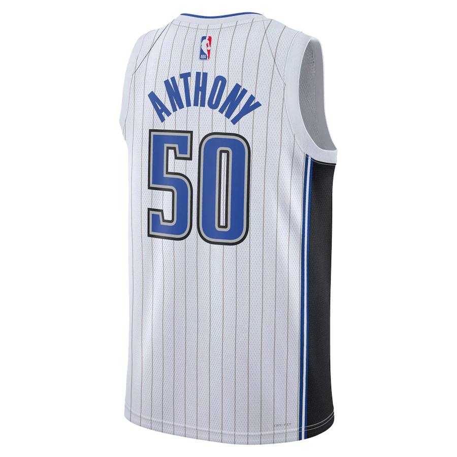 Men's Orlando Magic Cole Anthony White 2022-23 Swingman Jersey - Association Edition