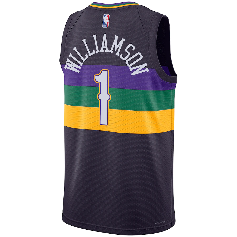 Men's New Orleans Pelicans Zion Williamson Purple 2022-23 Swingman Jersey - City Edition