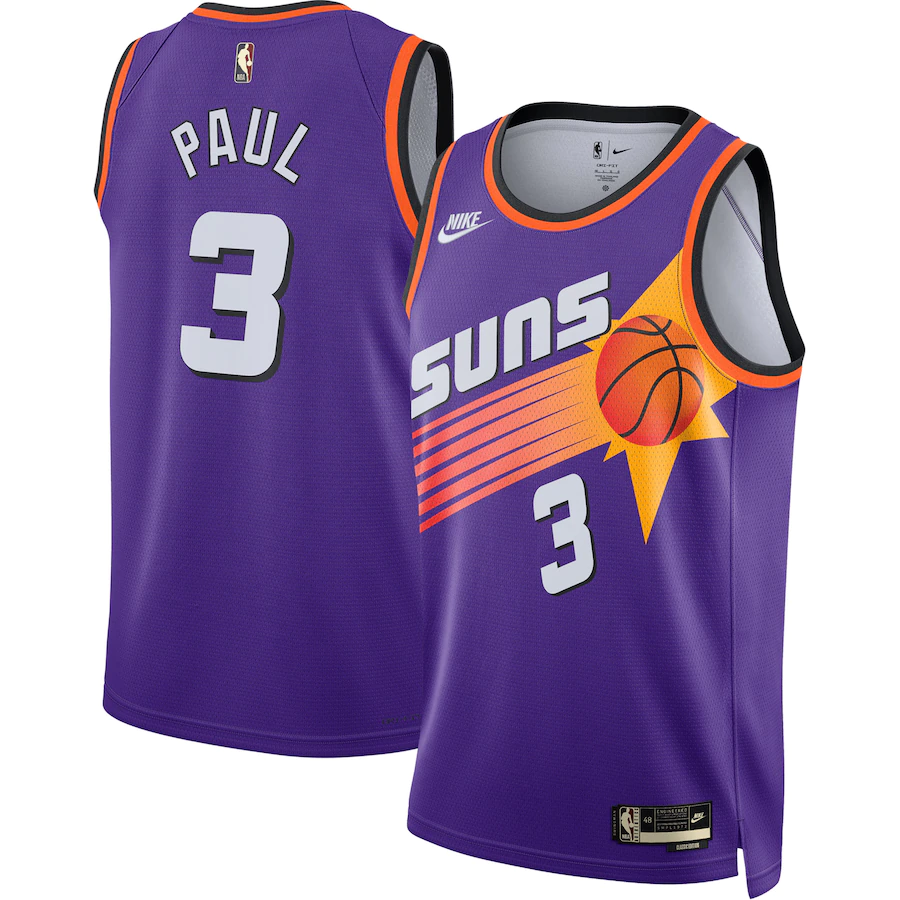 Men's Phoenix Suns Chris Paul Purple 2022-23 Swingman Jersey - Classic Edition
