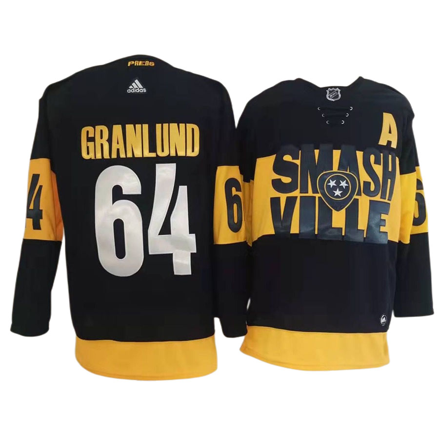 Men's Nashville Predators Mikael Granlund Statium Series Authentic Player Jersey
