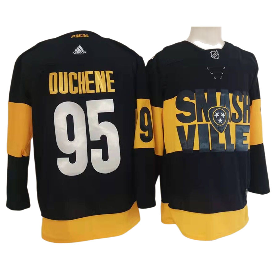 Men's Nashville Predators Matt Duchene Statium Series Authentic Player Jersey