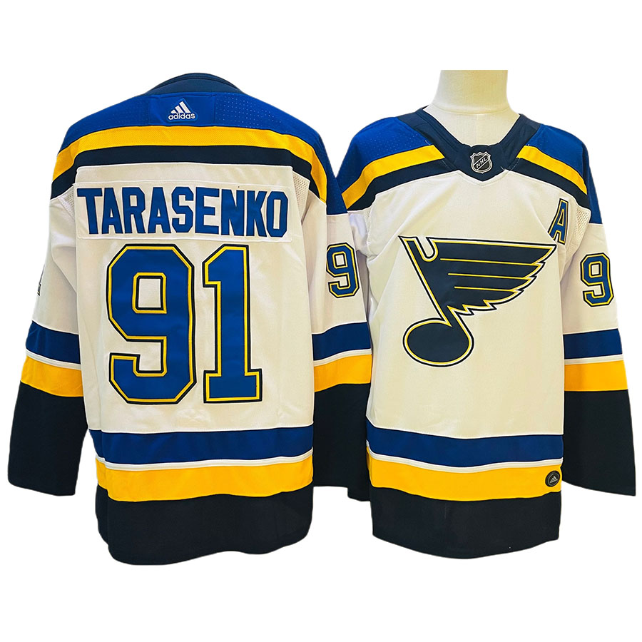 Men's St. Louis Blues Vladimir Tarasenko White Authentic Player Jersey