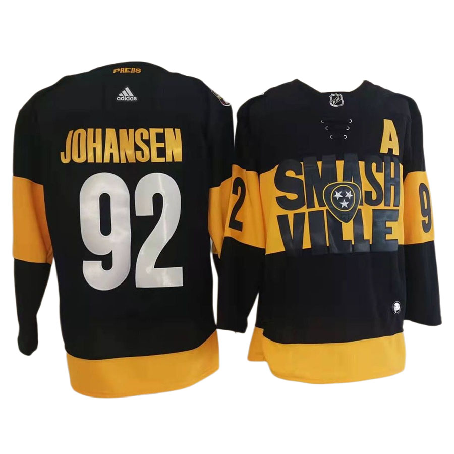 Men's Nashville Predators Ryan Johansen Statium Series Authentic Player Jersey