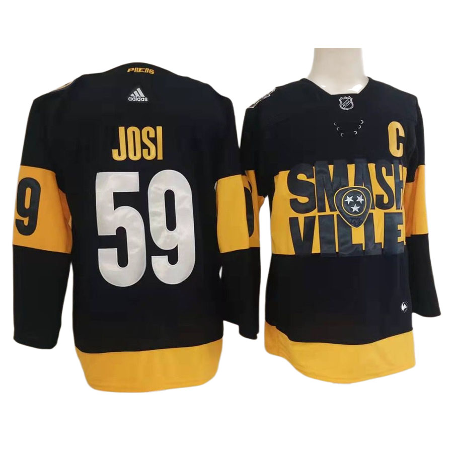 Men's Nashville Predators Roman Josi Statium Series Authentic Player Jersey