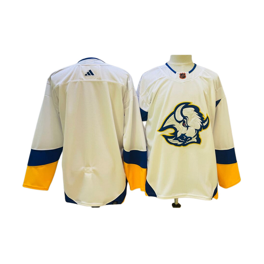 Men's Buffalo Sabres Blank White Special Edition 2.0 Premier Jersey