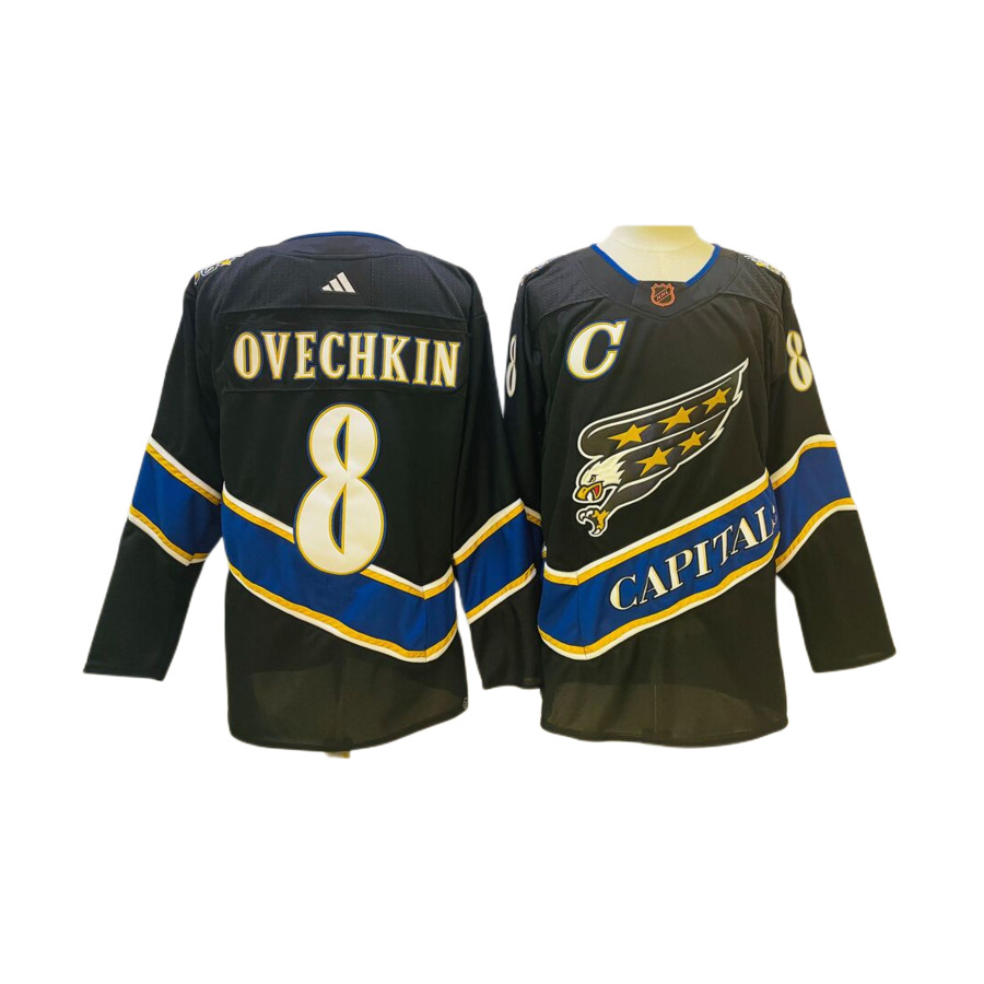 Men's Washington Capitals Alexander Ovechkin Black Special Edition 2.0 Breakaway Authentic Player Jersey