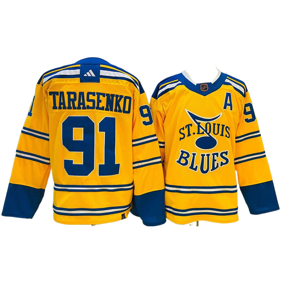 Men's St. Louis Blues Vladimir Tarasenko Yellow Special Edition 2.0 Breakaway Player Jersey