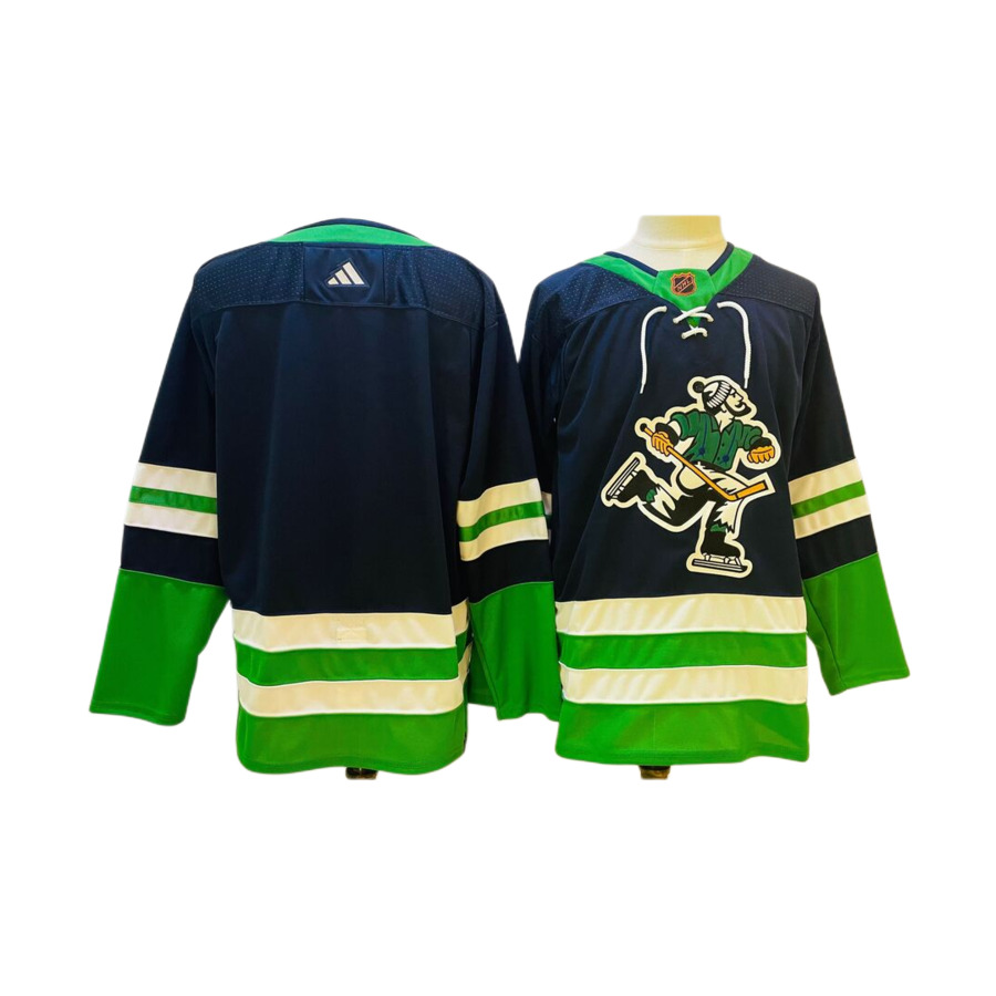 Men's Vancouver Canucks Blank Navy Special Edition 2.0 Breakaway Authentic Player Jersey