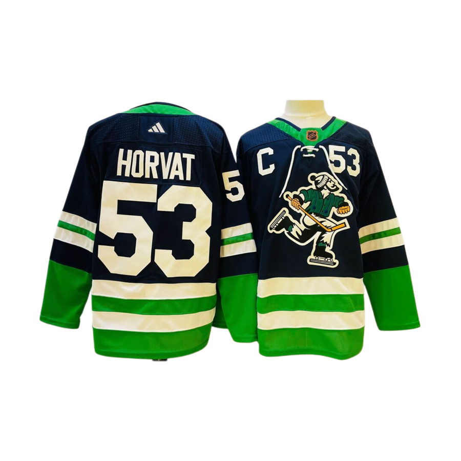 Men's Vancouver Canucks Bo Horvat Navy Special Edition 2.0 Breakaway Authentic Player Jersey
