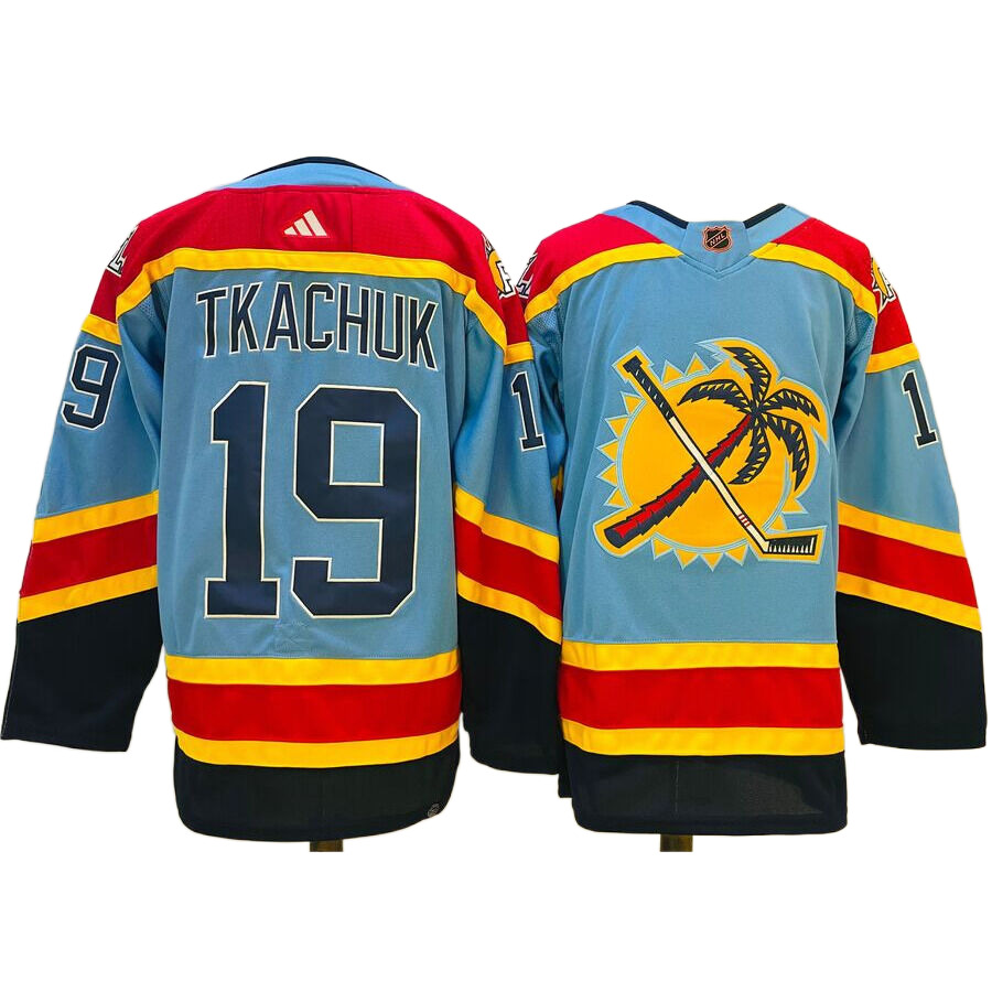 Men's Florida Panthers Matthew Tkachuk Light Blue Special Edition 2.0 Premier Jersey
