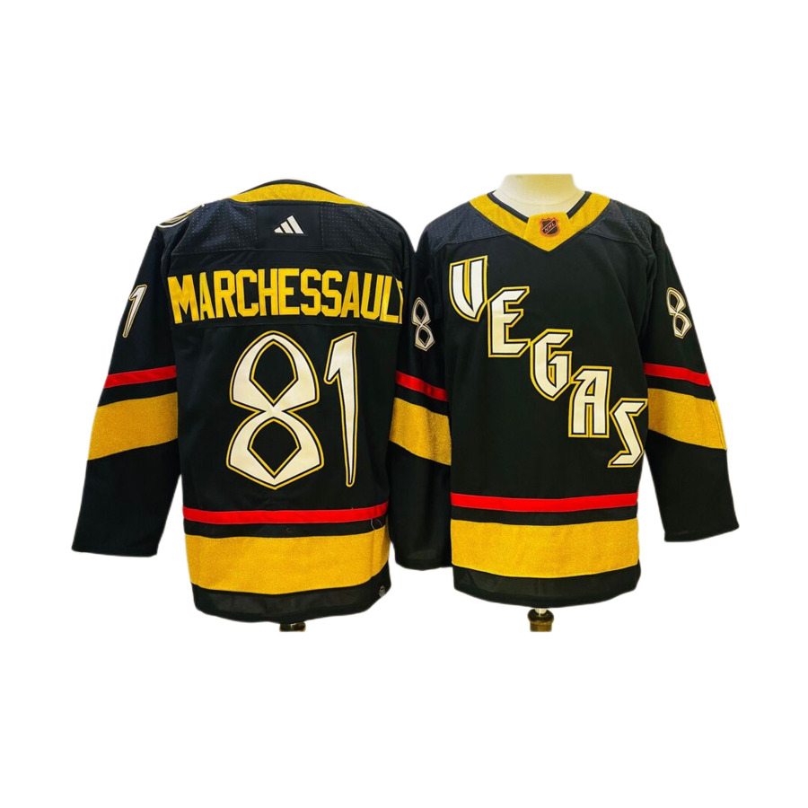 Men's Vegas Golden Knights Jonathan Marchessault Black Special Edition 2.0 Breakaway Authentic Player Jersey
